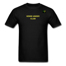 Load image into Gallery viewer, LIVE IT Aussie Unisex DOWN UNDER CLUB original Classic T-Shirt - black
