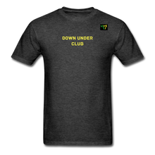 Load image into Gallery viewer, LIVE IT Aussie Unisex DOWN UNDER CLUB original Classic T-Shirt - heather black
