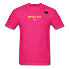 Load image into Gallery viewer, LIVE IT Aussie Unisex DOWN UNDER CLUB original Classic T-Shirt - fuchsia
