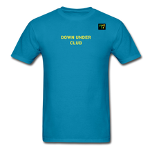 Load image into Gallery viewer, LIVE IT Aussie Unisex DOWN UNDER CLUB original Classic T-Shirt - turquoise
