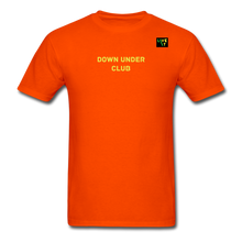 Load image into Gallery viewer, LIVE IT Aussie Unisex DOWN UNDER CLUB original Classic T-Shirt - orange
