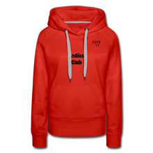 Load image into Gallery viewer, LIVE IT Women&#39;s &quot;LADIES CLUB&quot; original Women&#39;s Hoodie - red
