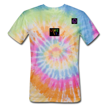 Load image into Gallery viewer, LIVE IT Pride Unisex original Tie Dye T-Shirt - rainbow
