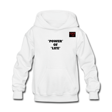 Load image into Gallery viewer, LIVE IT Kids POWER OF LIFE original Hoodie - white
