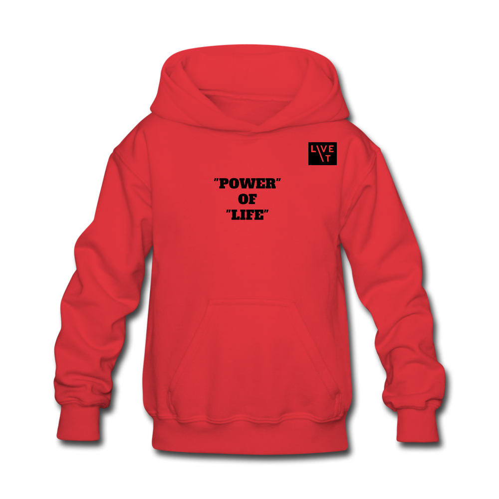 LIVE IT Kids POWER OF LIFE original Hoodie - red