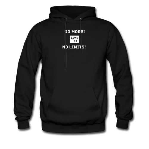 LIVE IT Men's DO MORE NO LIMITS original Men's Hoodie - black