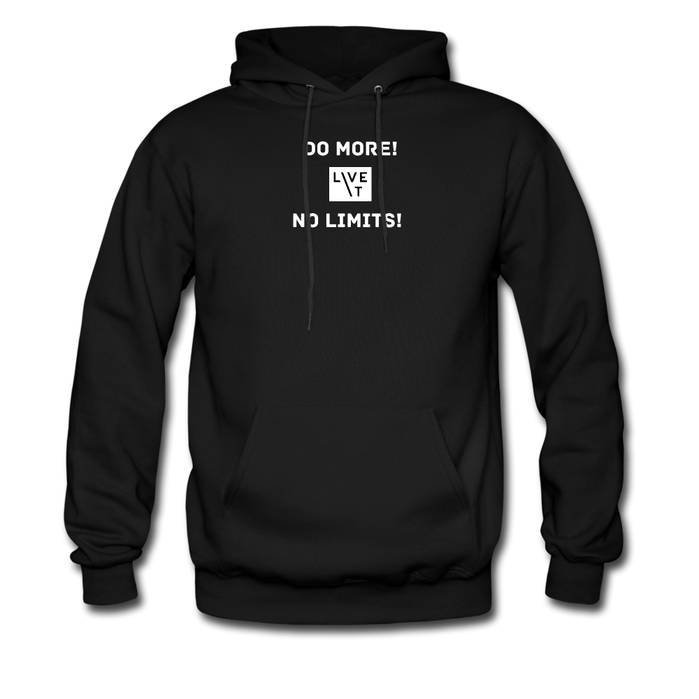 LIVE IT Men's DO MORE NO LIMITS original Men's Hoodie - black