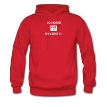 Load image into Gallery viewer, LIVE IT Men&#39;s DO MORE NO LIMITS original Men&#39;s Hoodie - red
