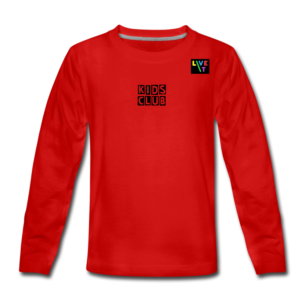 LIVE IT Kids KIDS CLUB original Long Sleeve T-Shirt - red