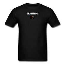 Load image into Gallery viewer, LIVE IT Pride Unisex GRATITUDE original Classic T-Shirt - black
