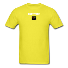 Load image into Gallery viewer, LIVE IT Pride Unisex GRATITUDE original Classic T-Shirt - yellow
