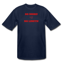 Load image into Gallery viewer, LIVE IT Men&#39;s Tall DO MORE NO LIMITS original Men&#39;s Tall T-Shirt - navy
