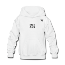 Load image into Gallery viewer, LIVE IT Kids KIDS CLUB original Hoodie - white
