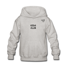 Load image into Gallery viewer, LIVE IT Kids KIDS CLUB original Hoodie - heather gray
