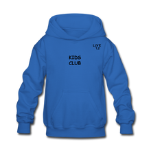 Load image into Gallery viewer, LIVE IT Kids KIDS CLUB original Hoodie - royal blue
