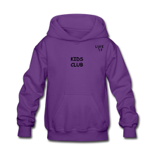 Load image into Gallery viewer, LIVE IT Kids KIDS CLUB original Hoodie - purple
