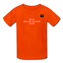 Load image into Gallery viewer, LIVE IT Kids Breast Cancer BEAT CLUB original Youth T-Shirt - orange
