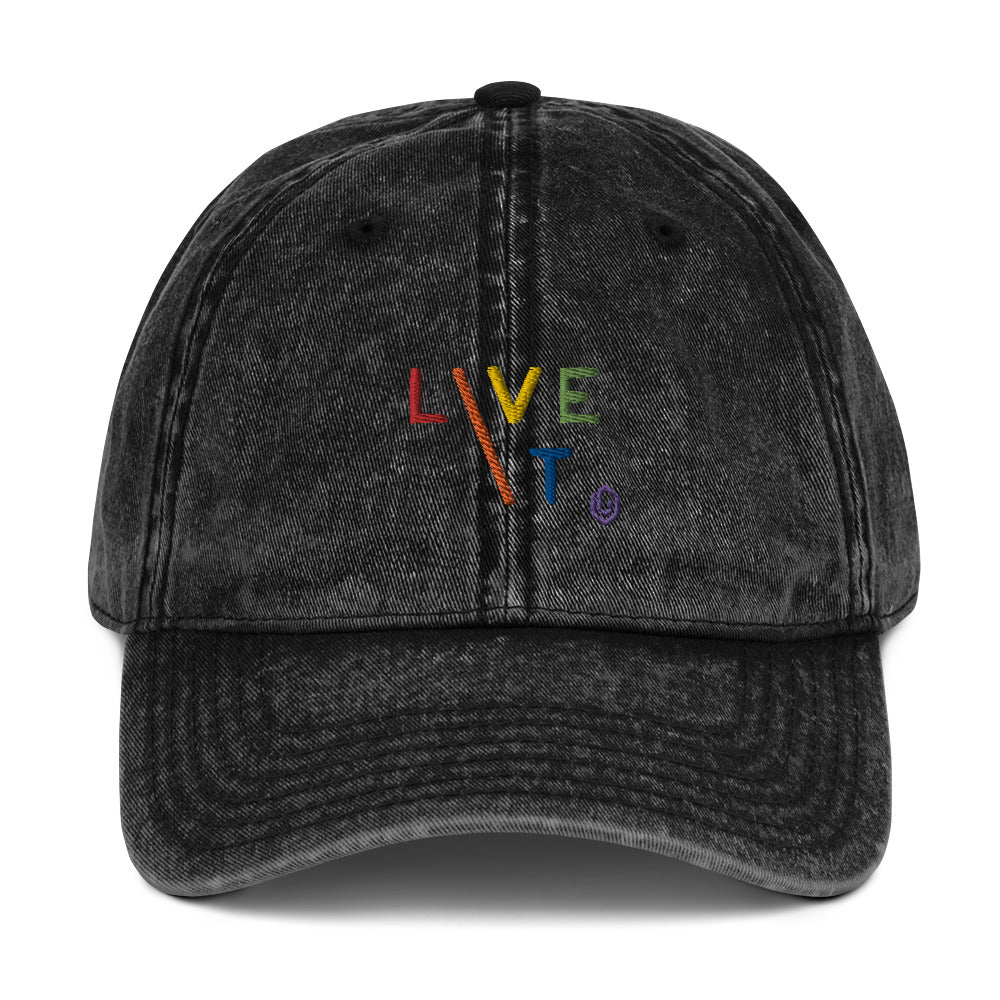 LIVE IT Pride original Vintage Cap