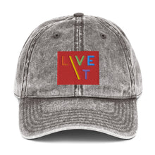 Load image into Gallery viewer, LIVE IT Pride signature Vintage Cap
