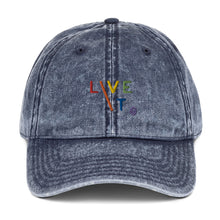 Load image into Gallery viewer, LIVE IT Pride original Vintage Cap
