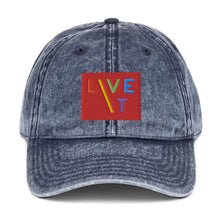 Load image into Gallery viewer, LIVE IT Pride signature Vintage Cap
