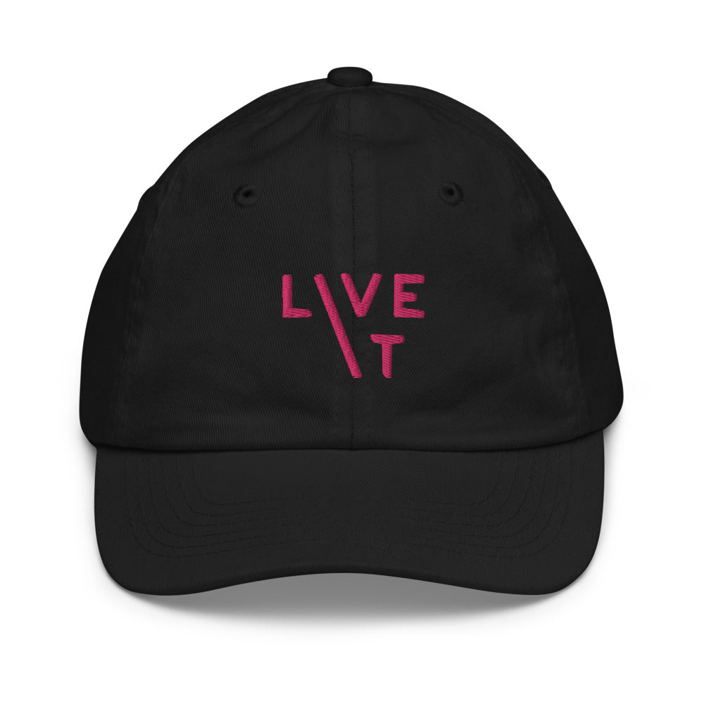 LIVE IT Kids Breast Cancer AWARENESS original Cap